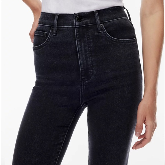 NWOT Denim Forum the Lola high rise skinny black jeans - Picture 12 of 13